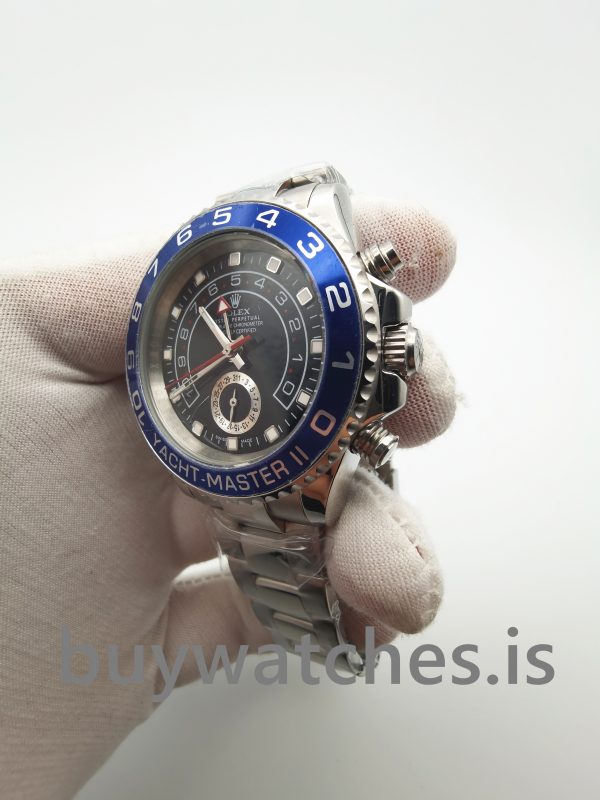 Rolex Yacht-Master 116680 Автоматические мужские часы 44 мм из черной стали