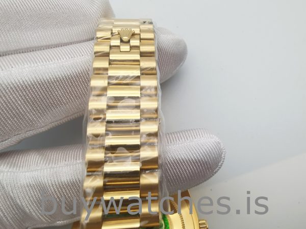 Rolex Day-Date 228348RBR Часы из золота 18 карат с автоподзаводом 40 мм