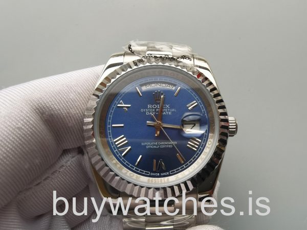 Rolex Day-Date 228239 Мужские 40-миллиметровые синие автоматические часы
