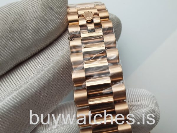 Rolex Datejust 4467 Часы унисекс с автоподзаводом из розового золота 36 мм