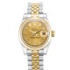 Rolex Datejust 179173 Женские золотые автоматические стальные часы 26 мм