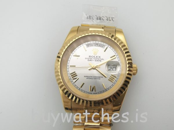 Rolex Day-Date II 218238 Автоматические мужские золотые часы 41 мм