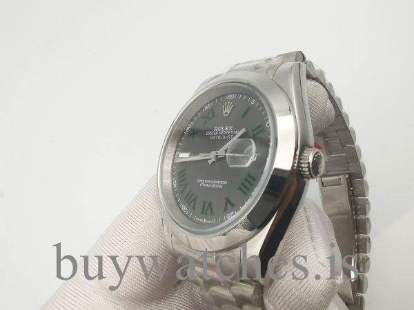 Rolex Datejust 126300 Серые автоматические часы унисекс 41 мм