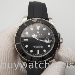 Rolex Yacht-Master 226659 Мужские черные складные автоматические часы 42 мм