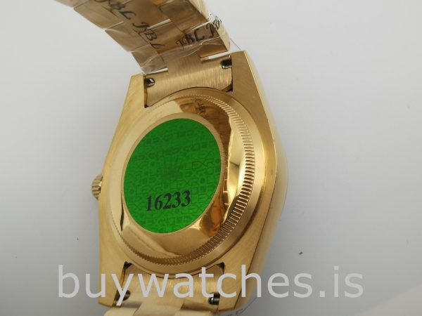 Rolex Day-Date 18238 Мужские 36-миллиметровые автоматические серебряные часы