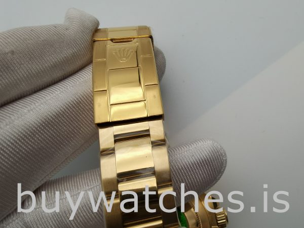 Rolex Yacht-Master 16628 Мужские часы 40 мм из желтого золота 18 карат