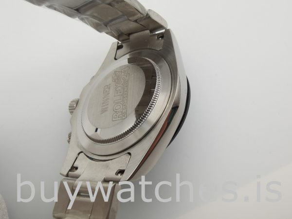 Rolex Daytona 116500 Мужские часы с белым циферблатом 40 мм