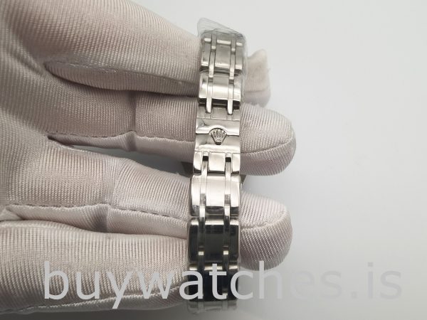 Rolex Datejust 81339 Женские часы 31 Jewels с белым циферблатом 34 мм