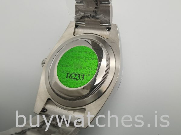 Rolex Datejust 4770 Часы White Men с римскими цифрами 41 мм