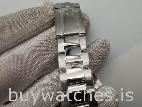 Rolex Datejust 116300 Мужские 41 мм стальные часы с белым циферблатом