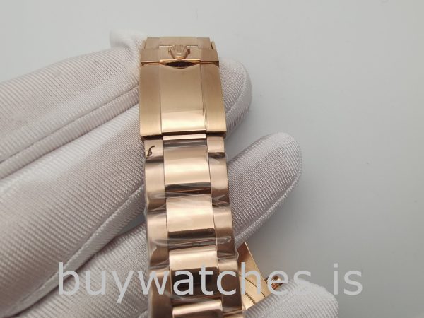Rolex Daytona 116505 Мужские часы с циферблатом из розового золота 40 мм