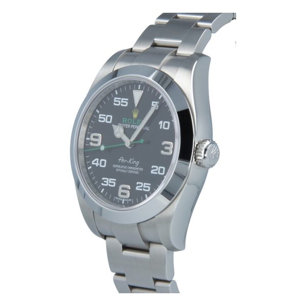 Rolex Air-King 116900 Replica Мужские часы с черным циферблатом 40 мм