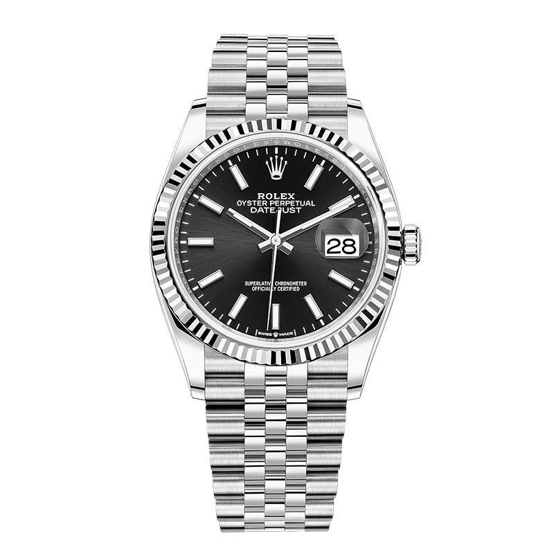 Datejust hot sale 36 nero